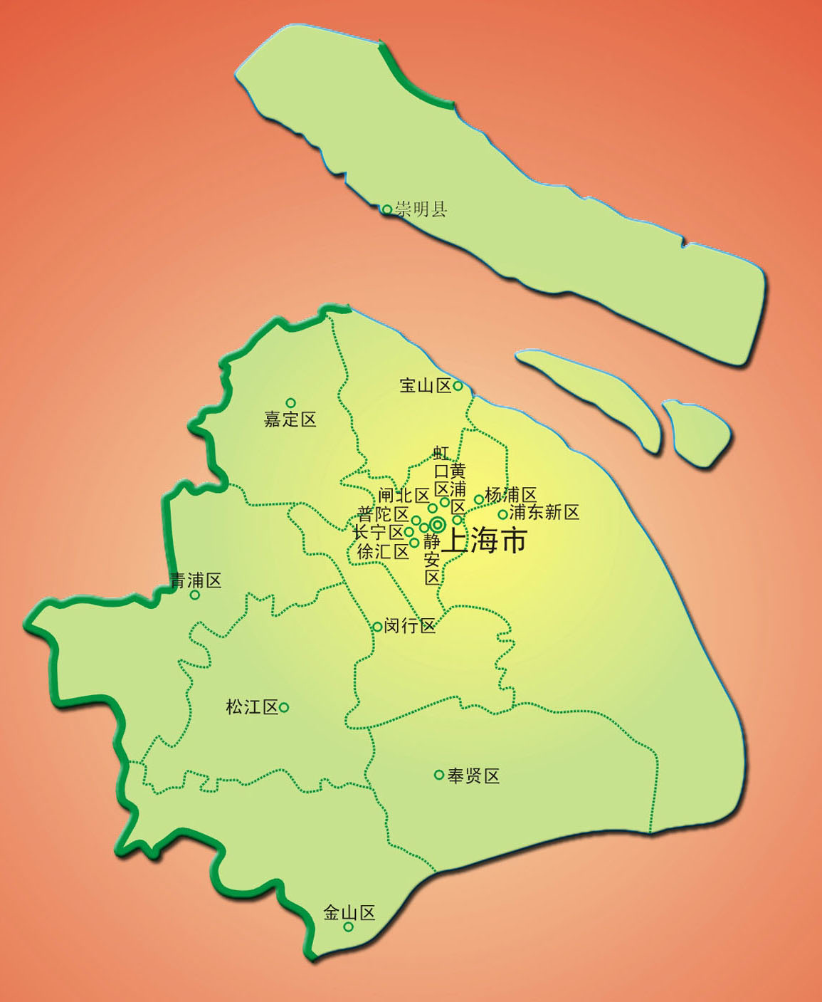 苏州行政区域图