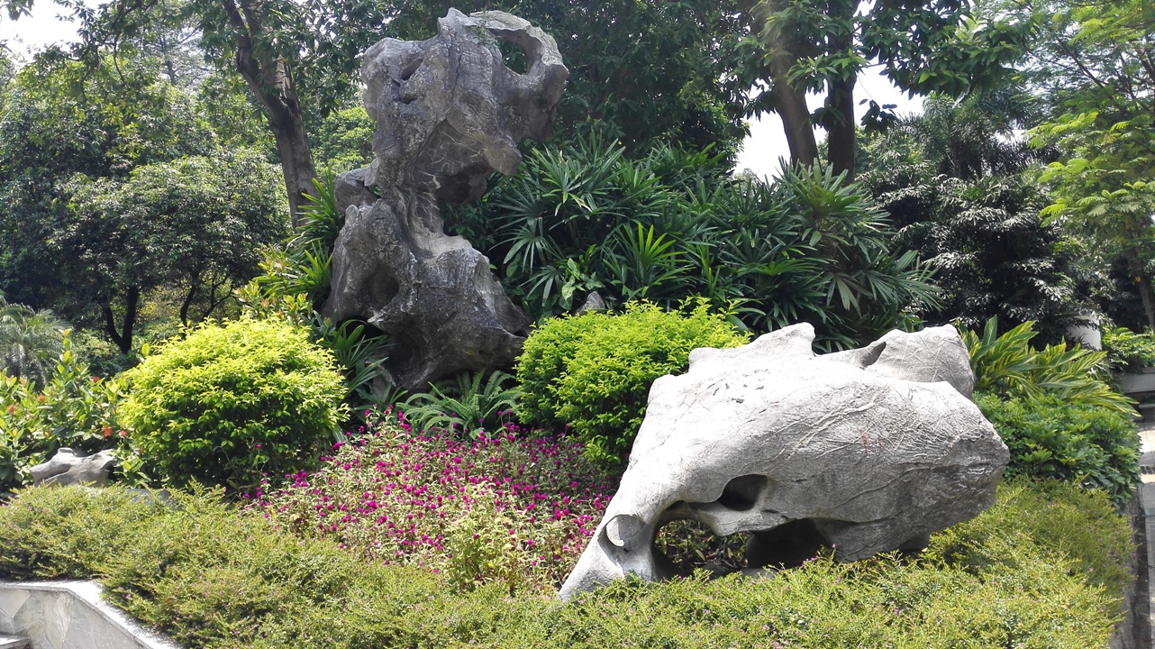 越秀公园园内一景